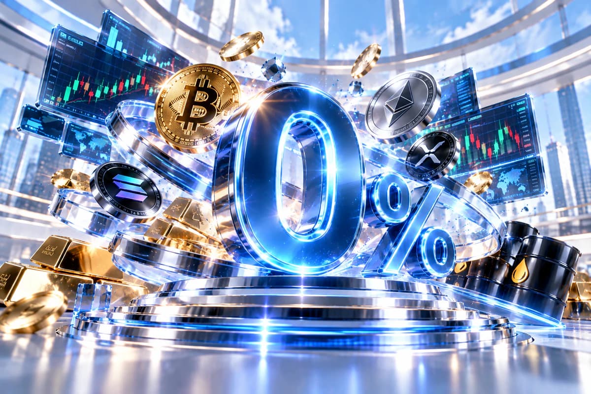 10월 한 달간 모든 회원 대상 코인선물 · 해외주식 · 국내주식 지정가 수수료 0%